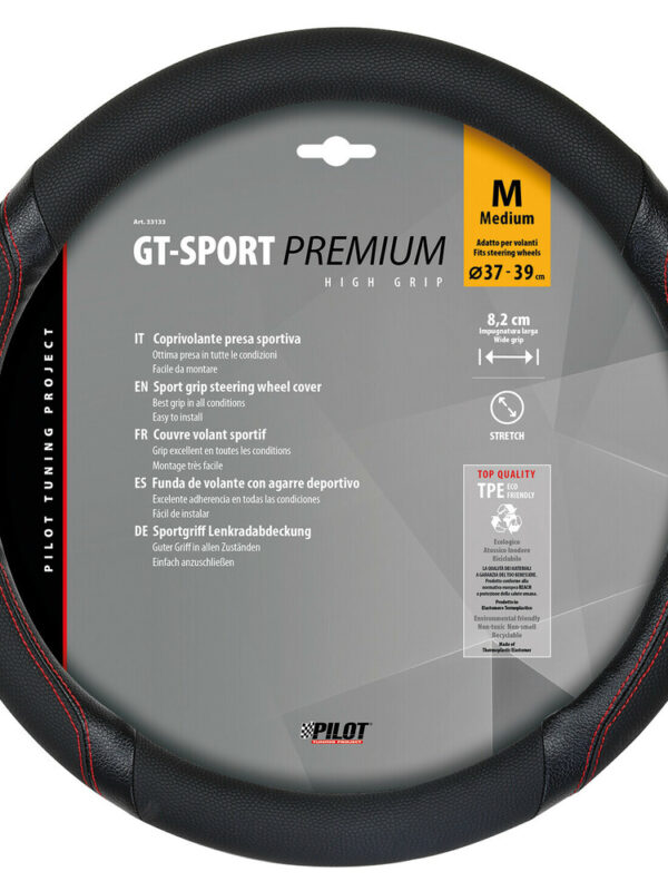 33133-GT-Sport, Skeentex navlaka za volan - M - Ø 37/39 c