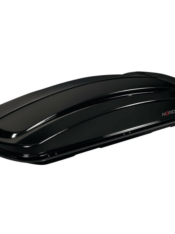 N60012-Box 430, ABS roof box, 430 lit- Shiny Black